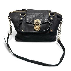 Michael Kors Hamilton Medium Leather Satchel